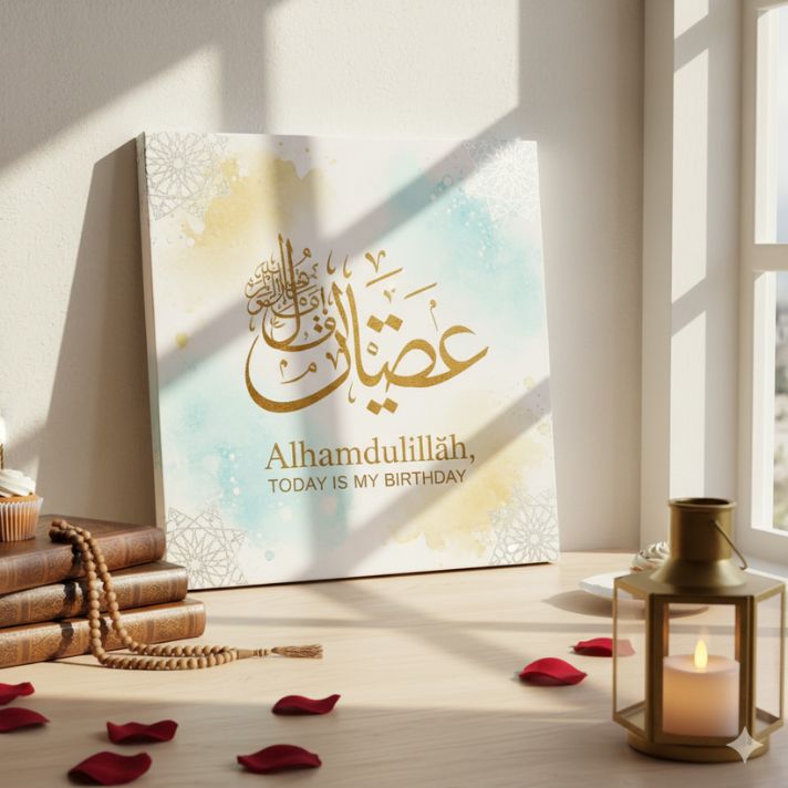 Alḥamdulillāh, Today is My Birthday
