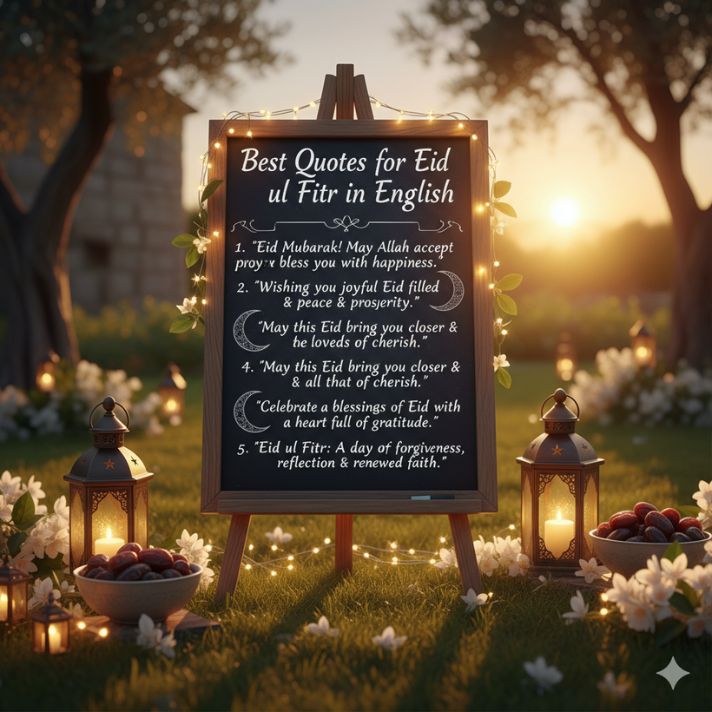 Best Quotes for Eid ul Fitr in English
