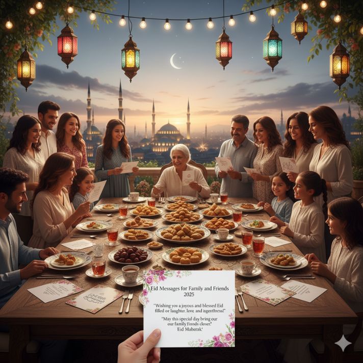 Eid Messages for Family and Friends