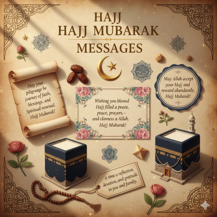 Hajj Mubarak Messages (English)