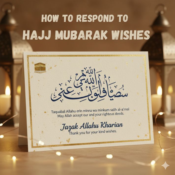How to Respond to Hajj Mubarak Wishes