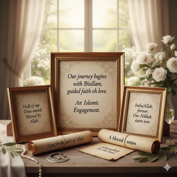 Islamic Engagement Quotes in English