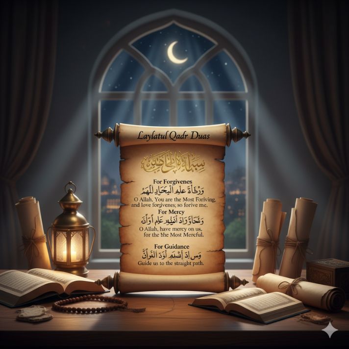 Laylatul Qadr Duas for Forgiveness, Mercy & Guidance