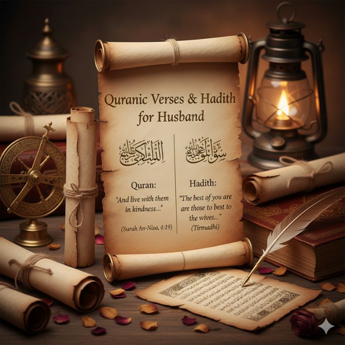 Quranic Verses & Hadith for Husband