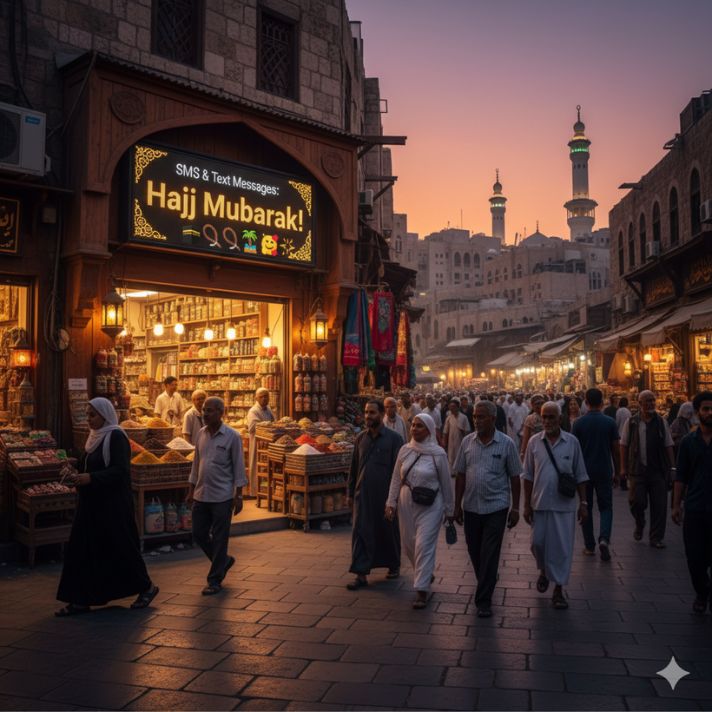 SMS & Text Messages: Hajj Mubarak