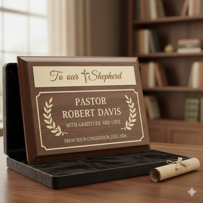 1. Personalized Plaque
