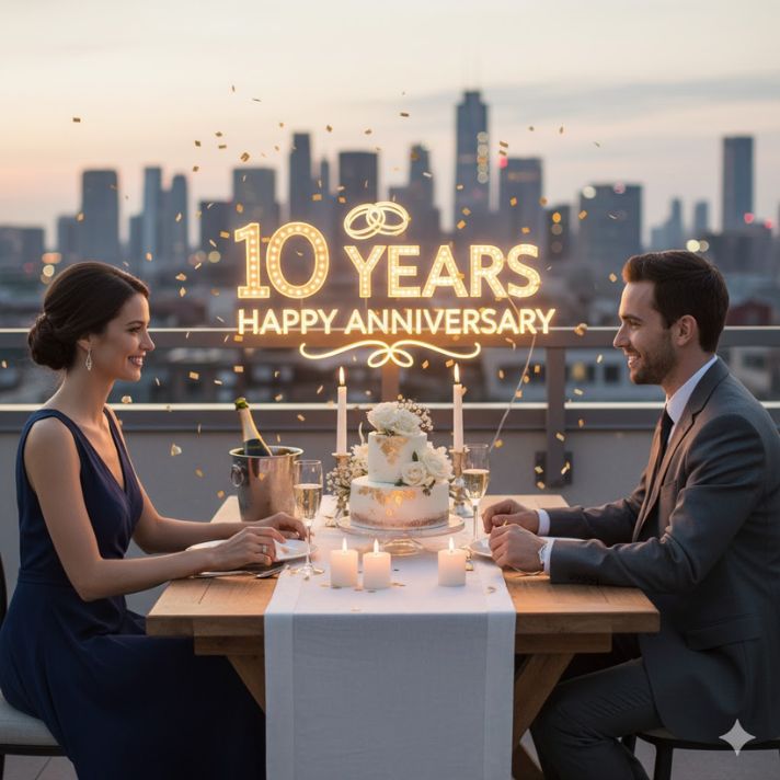 10 Years Wedding Anniversary Wishes