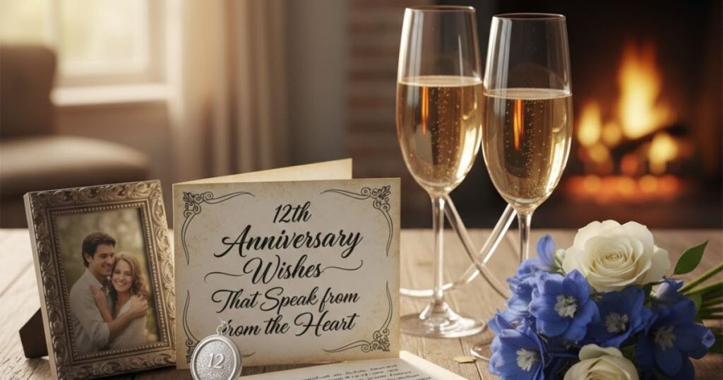 12th Anniversary Wishes That Speak from the Heart