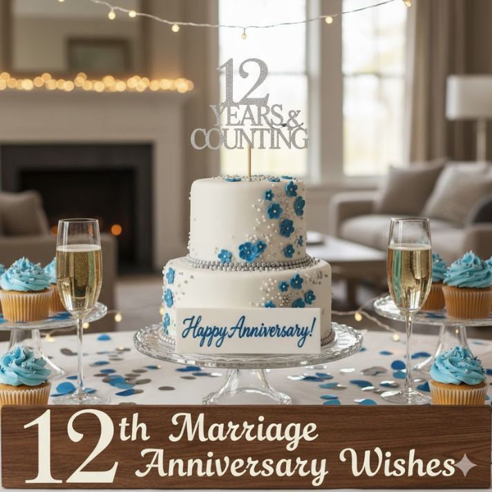 12th Marriage Anniversary Wishes
