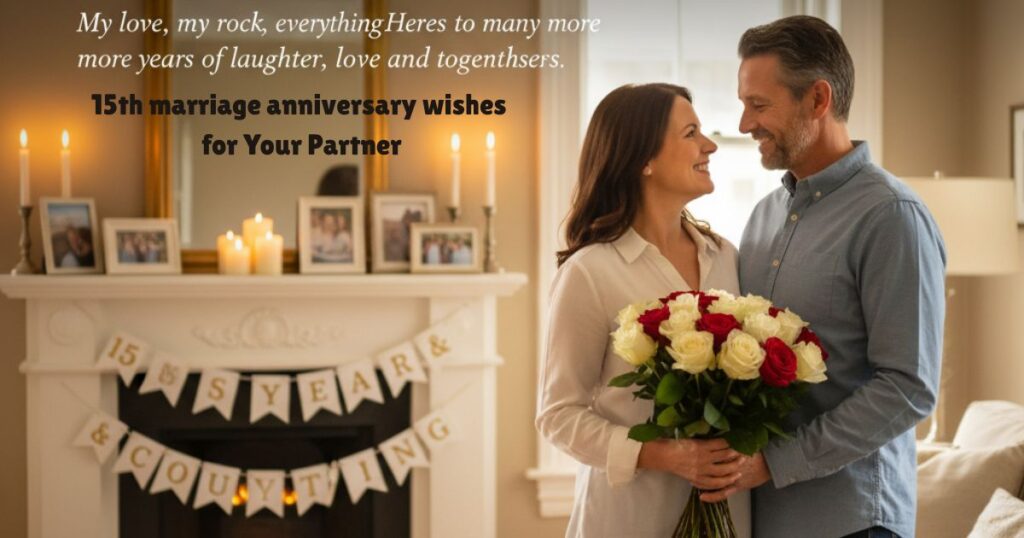 15th marriage anniversary wishes for Your Partner