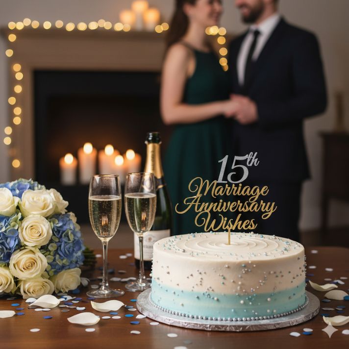 15th Marriage Anniversary Wishes
