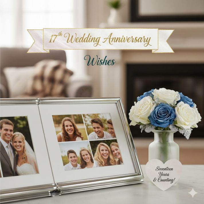 17th Wedding Anniversary Wishes