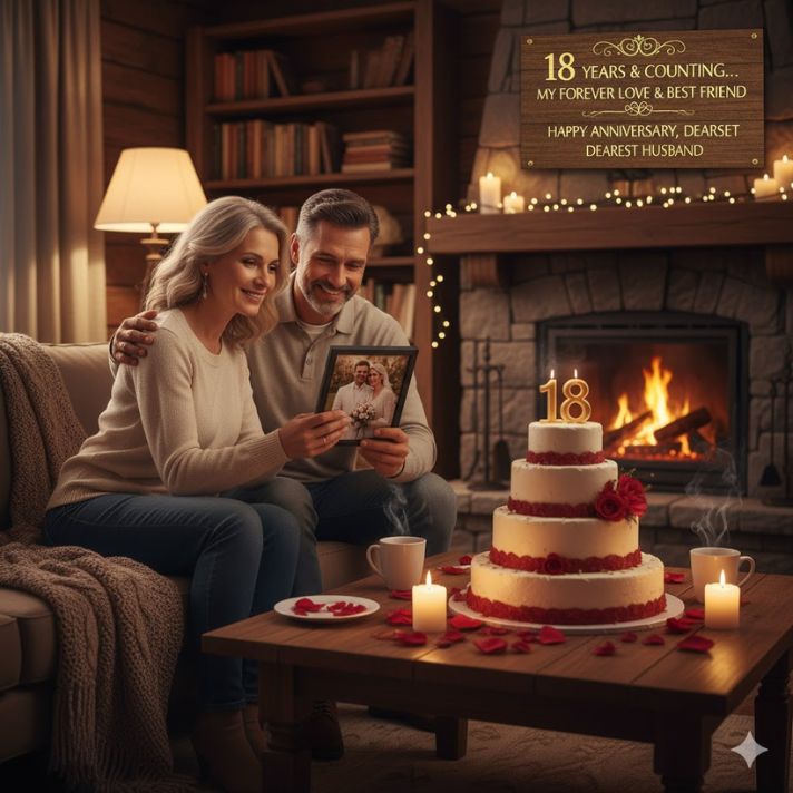 18th Marriage Anniversary Quotes for Husband
