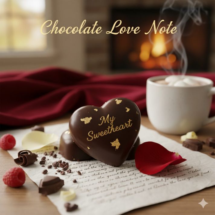 20. Chocolate Love Note