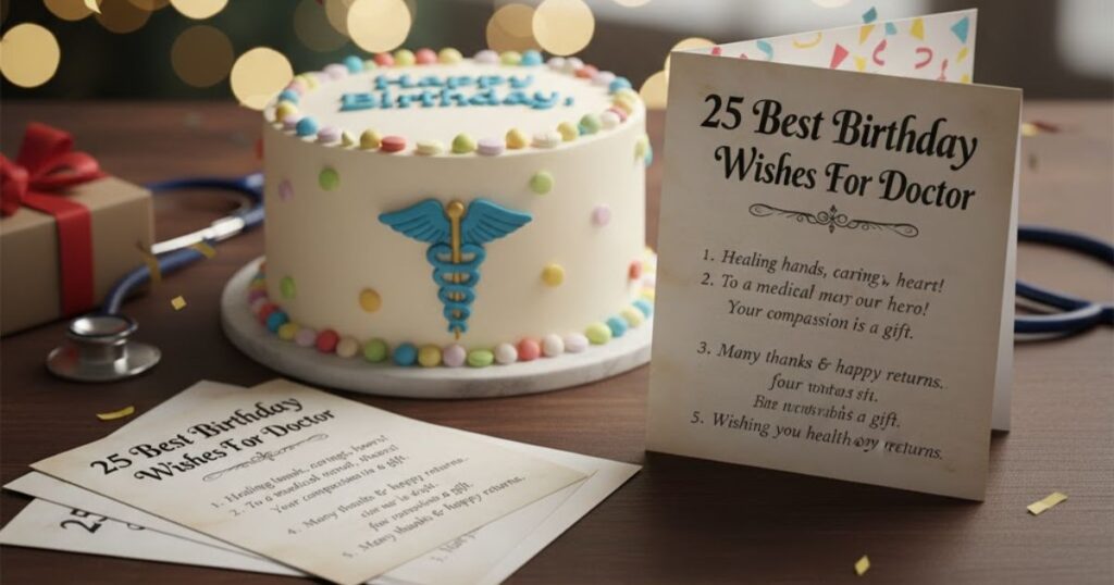 25 best Birthday Wishes For Doctor