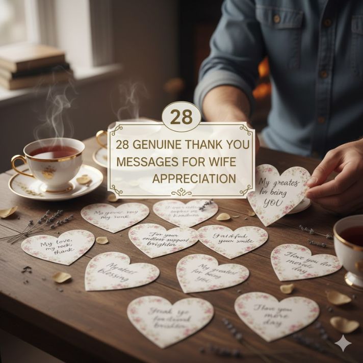 28 Genuine Thank You Messages for Wife Appreciation