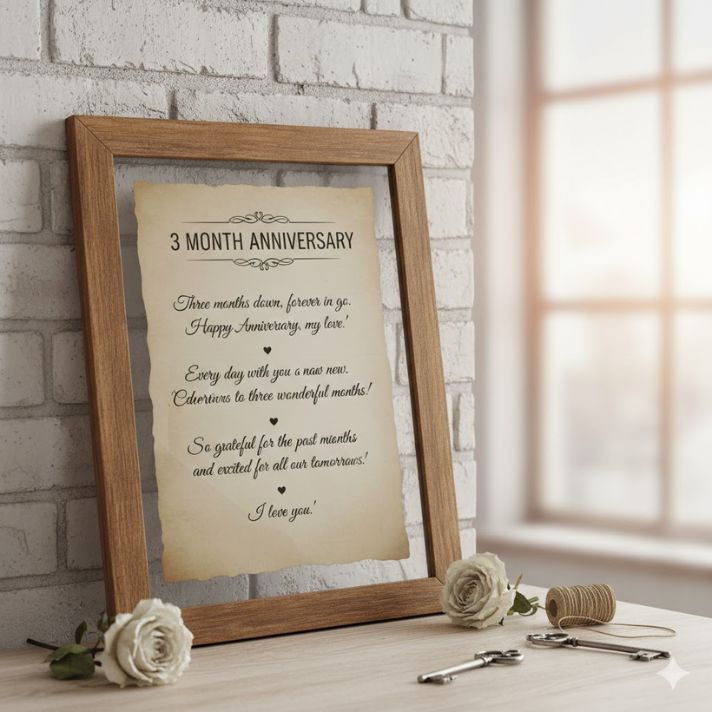 3 Month Anniversary Quotes
