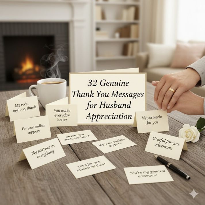 32 Genuine Thank You Messages for Husband Appreciation
