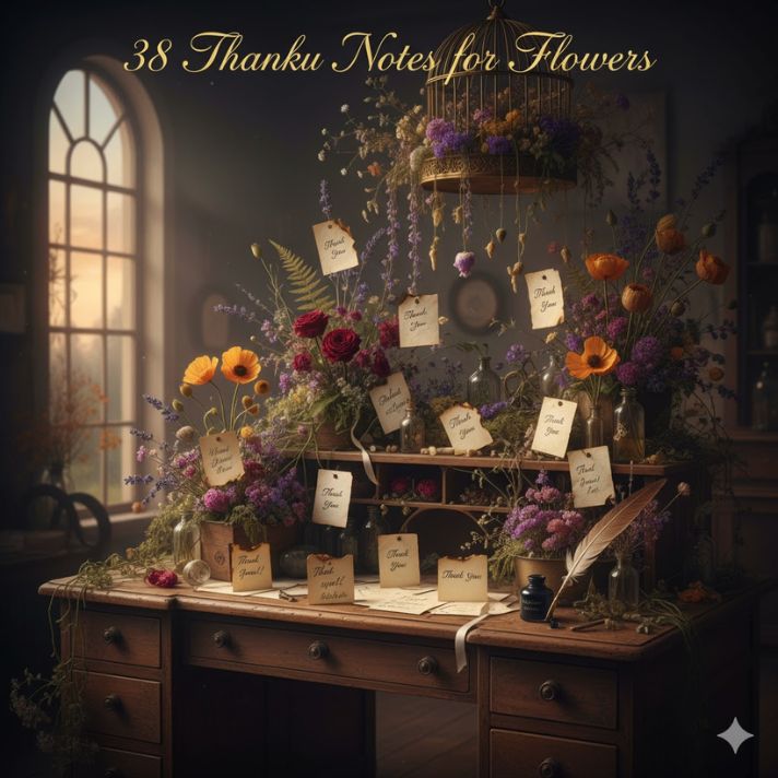38 Thank You Notes for Flowers