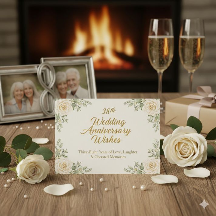 38th Wedding Anniversary Wishes