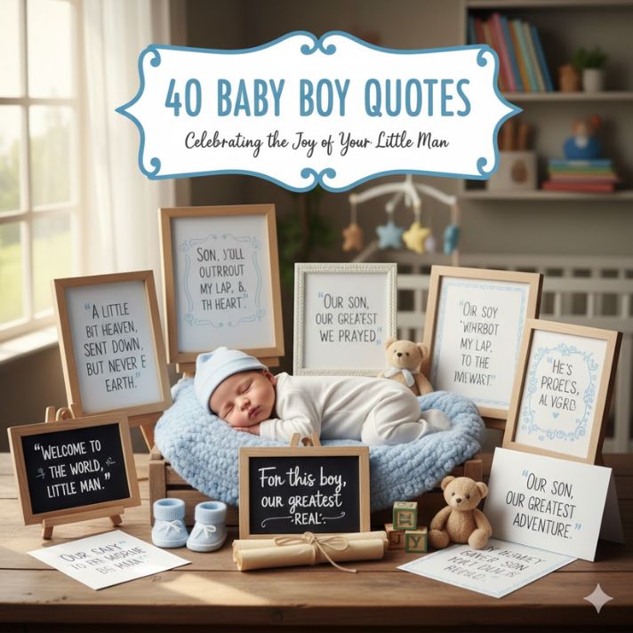 40 Baby Boy Quotes: Celebrating the Joy of Your Little Man