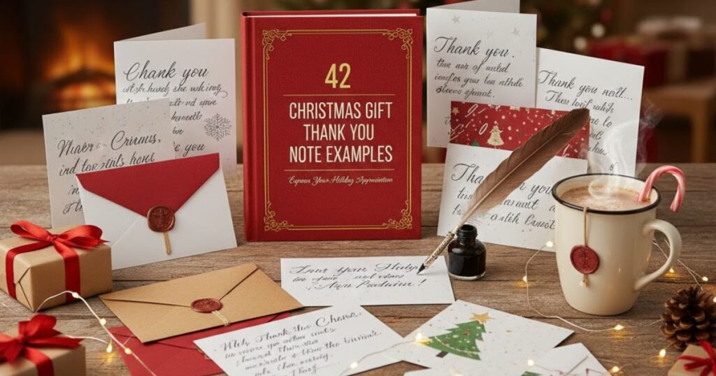 42 Christmas Gift Thank You Note Examples: Express Your Holiday Appreciation