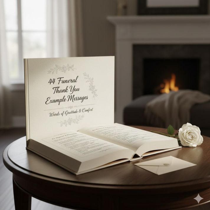 44 Funeral Thank You Example Messages