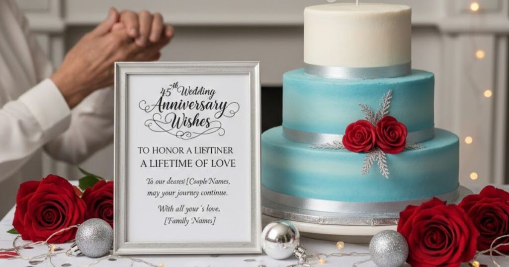 45th Wedding Anniversary Wishes to Honor a Lifetime of Love