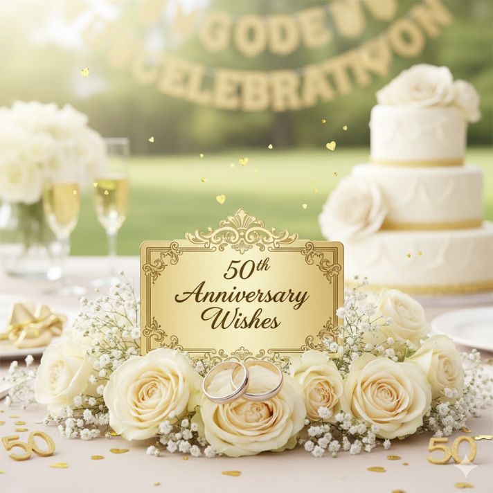 50th Anniversary Wishes