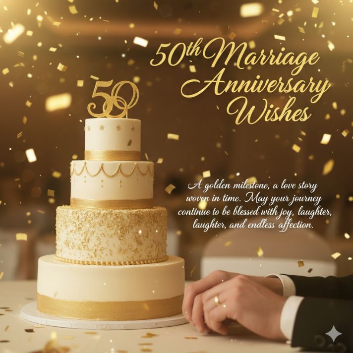 50th Marriage Anniversary Wishes