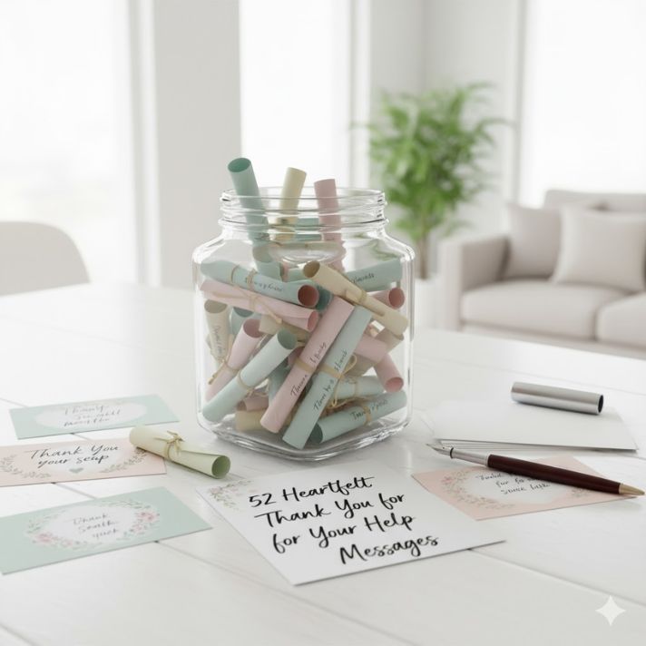 52 Heartfelt Thank You for Your Help Messages