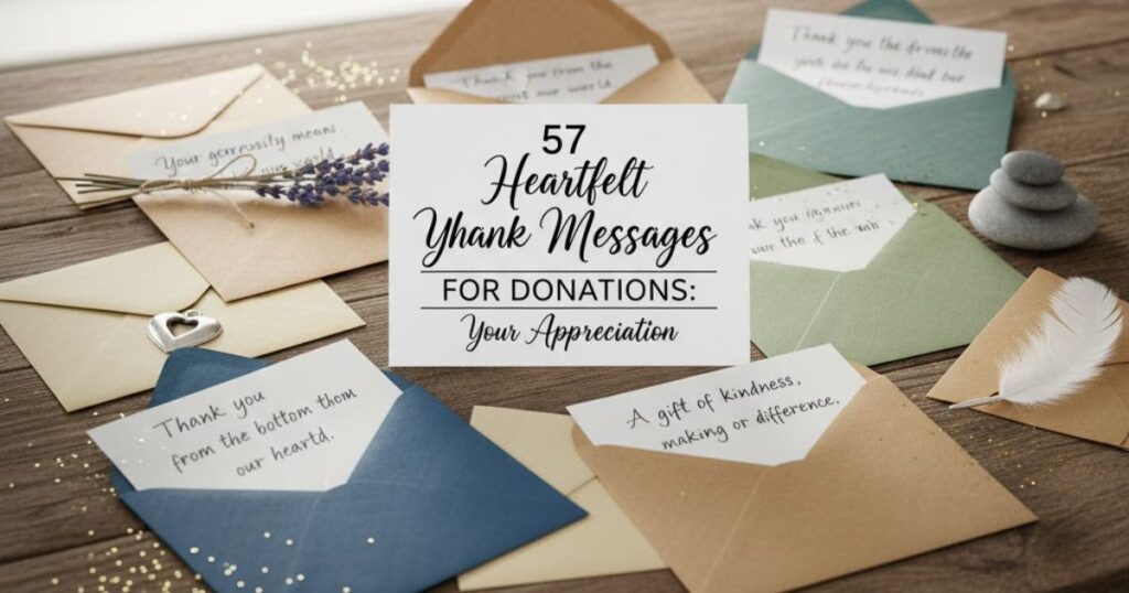 57 Heartfelt Thank You Messages for Donations: Show Your Appreciation