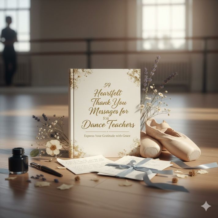 59 Heartfelt Thank You Messages for Dance Teachers: Express Your Gratitude with Grace
