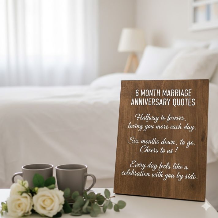 6 Month Marriage Anniversary Quotes