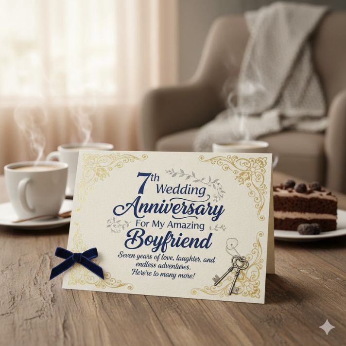 7th Wedding Anniversary Wishes For Boyfriend