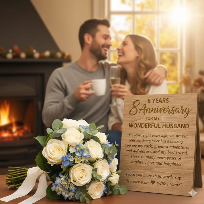 8 Years Anniversary Wishes for Husband
