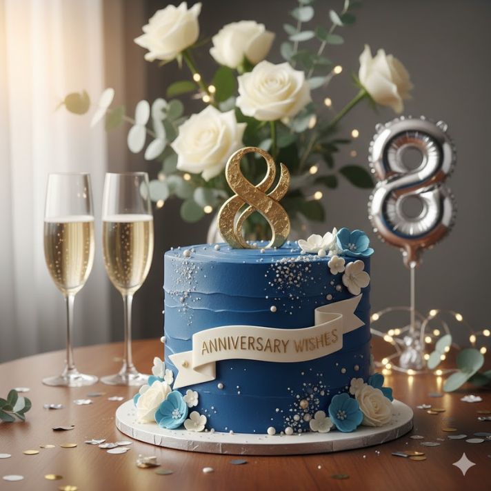 8th Anniversary Wishes
