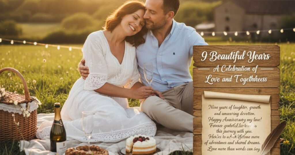 9 Year Wedding Anniversary Wishes & Quotes – A Celebration of Love and Togetherness
