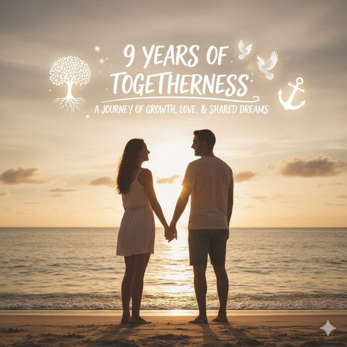 9 Years Of Togetherness Meaning
