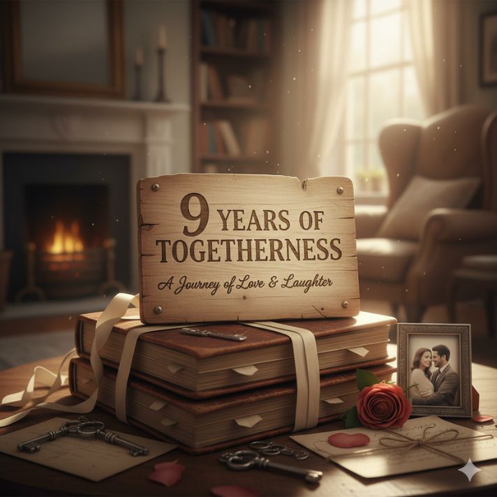 9 Years of Togetherness Message