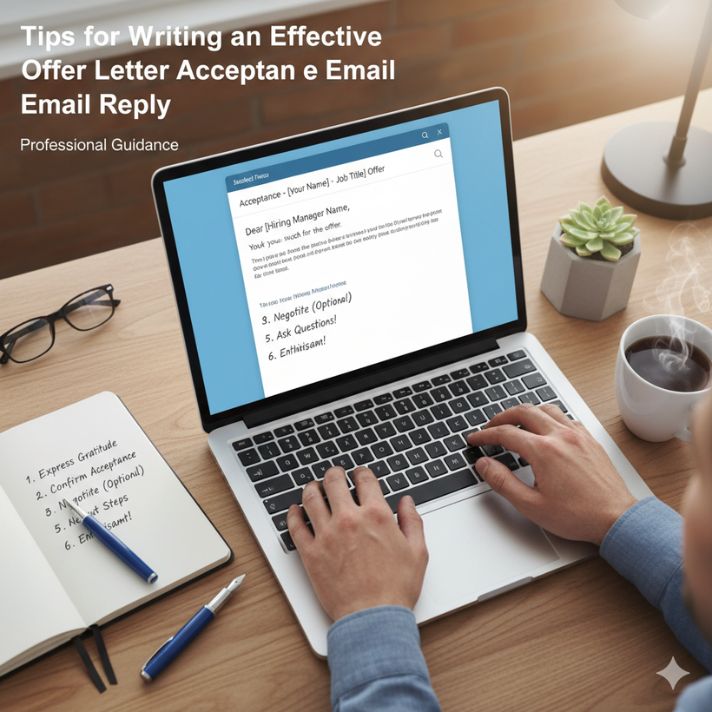 Tips for Writing an Effective Offer Letter Acceptance Email Reply