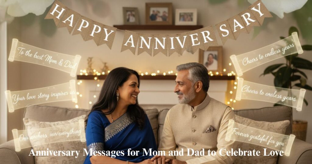 Anniversary Messages for Mom and Dad to Celebrate Love