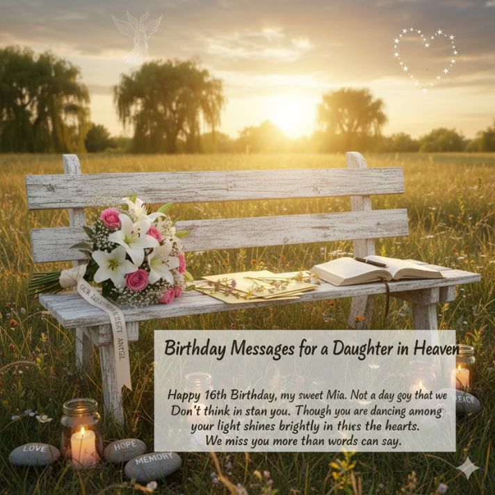 Birthday Messages for a Daughter in Heaven
