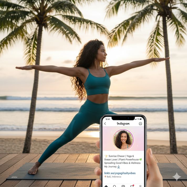 Fitness-Inspired Instagram Bio for Girls
