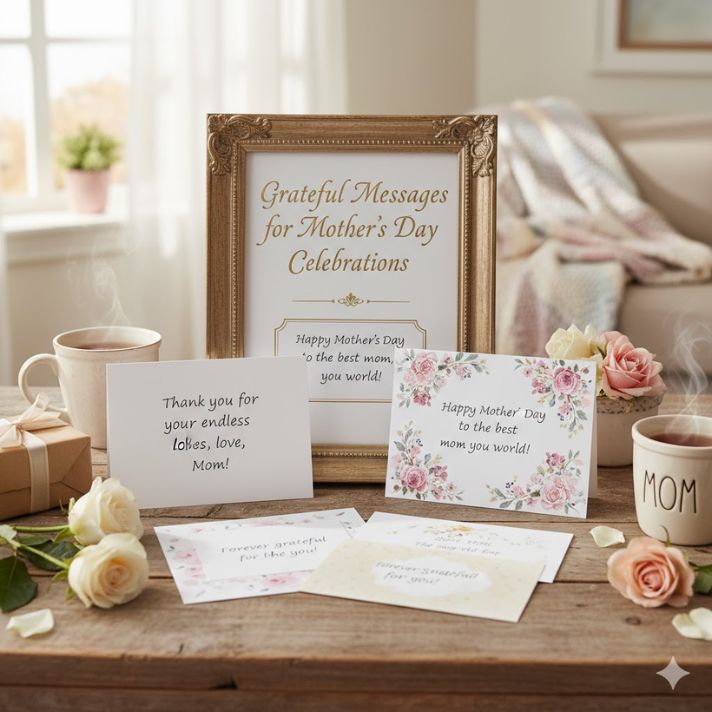 Grateful Messages for Mother's Day Celebrations