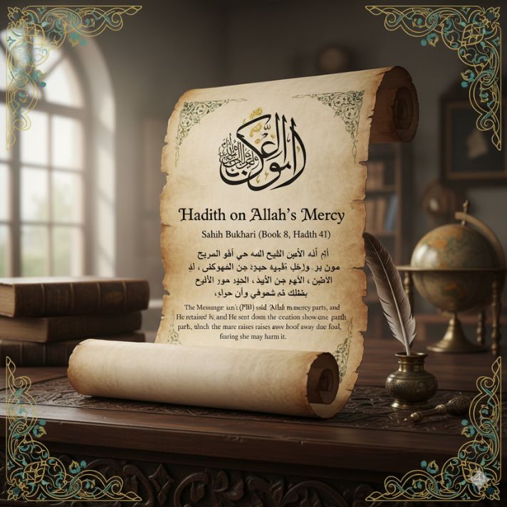 Hadith on Allah’s Mercy
