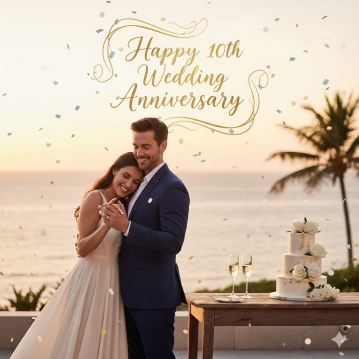 Happy 10th Wedding Anniversary