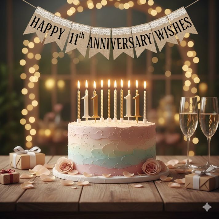 Happy 11th Anniversary Wishes