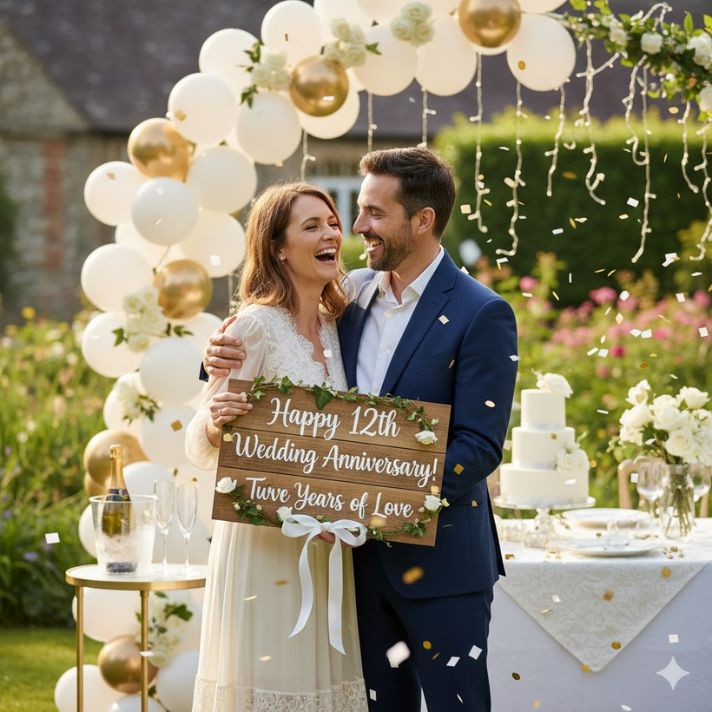 Happy 12 Wedding Anniversary Wishes
