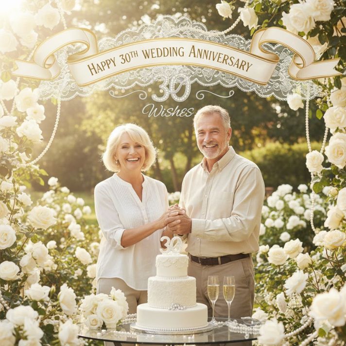 Happy 30th Wedding Anniversary Wishes